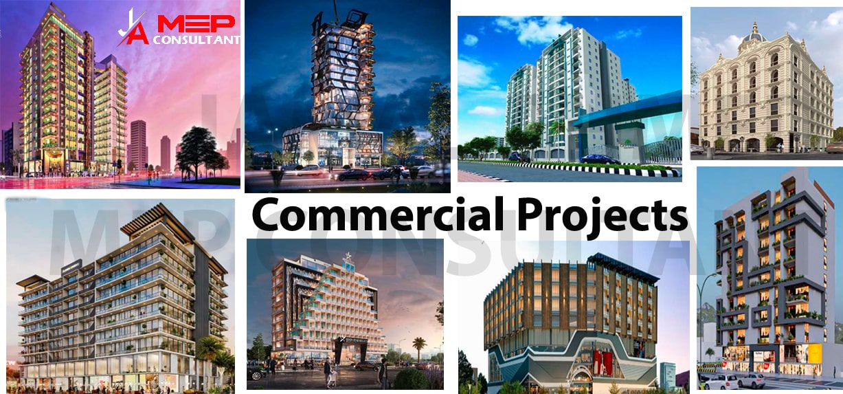 Commercial Projects by Jamal Ahmed Mep
